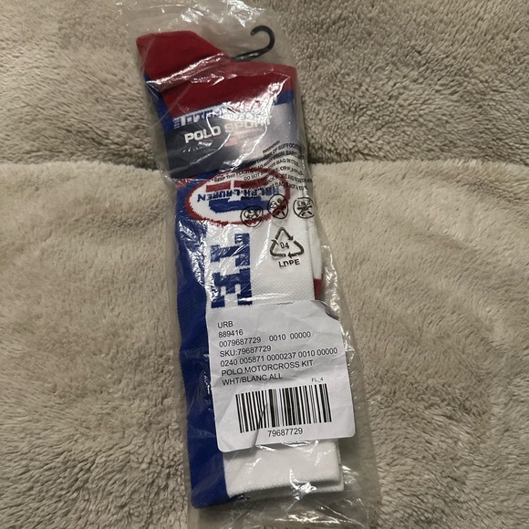 NWT! Polo Ralph Lauren Motocross Kit Crew Sock - Picture 11 of 12